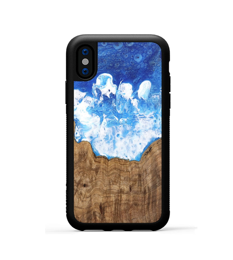 iPhone Xs Wood Phone Case - Almeria (Coastal, 742106)