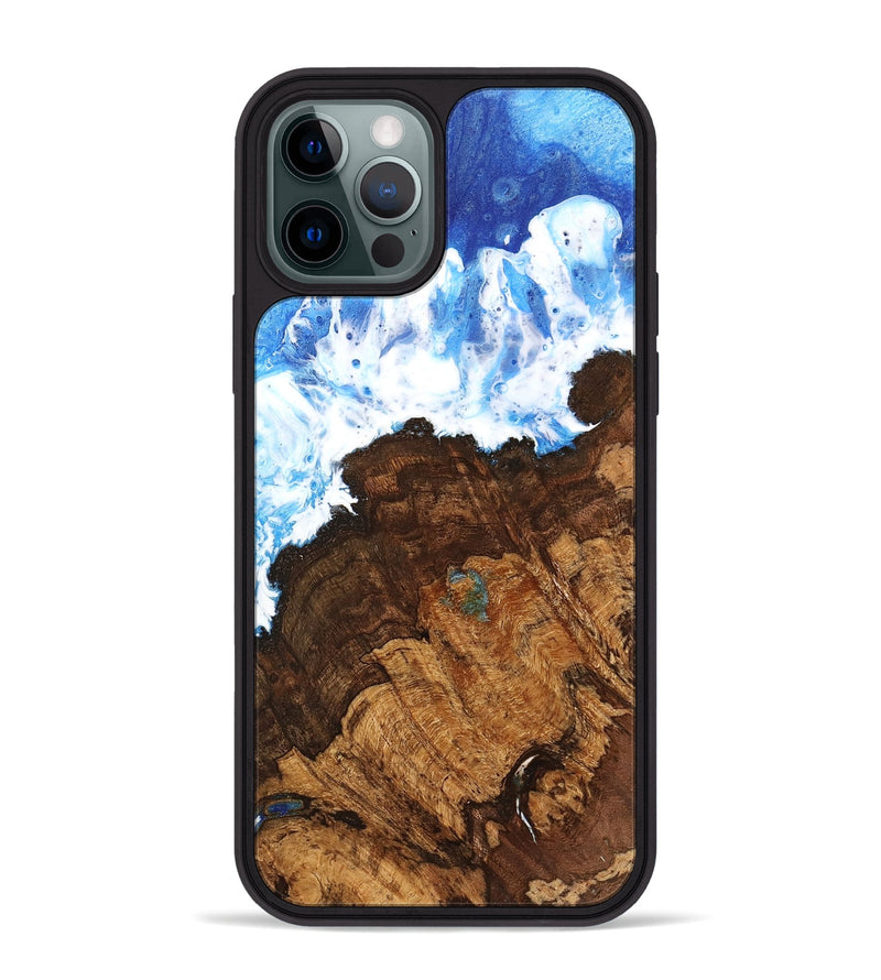 iPhone 12 Pro Max Wood Phone Case - Raquel (Coastal, 742108)