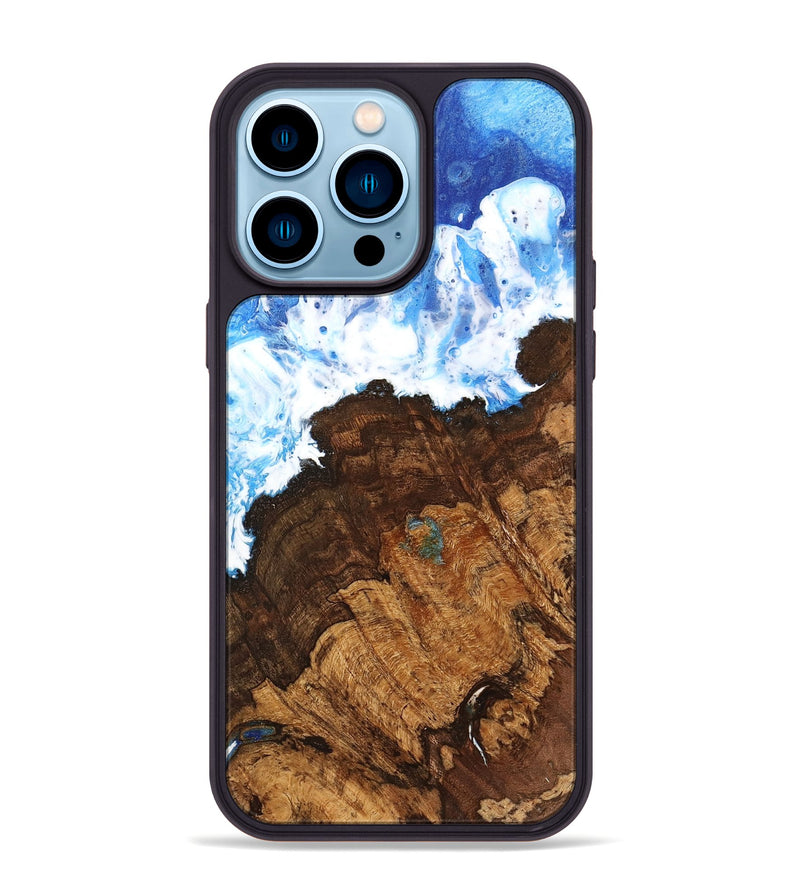 iPhone 14 Pro Max Wood Phone Case - Raquel (Coastal, 742108)