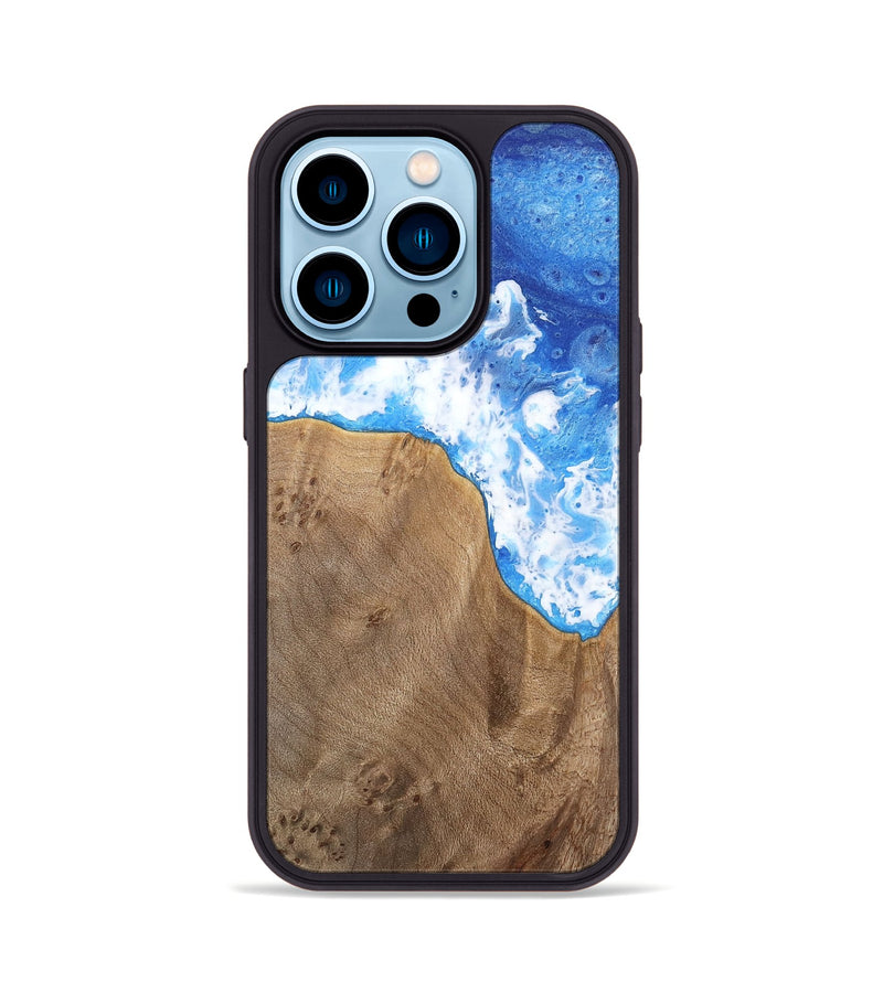 iPhone 14 Pro Wood Phone Case - Wells (Coastal, 742109)