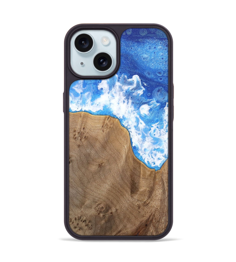 iPhone 15 Wood Phone Case - Wells (Coastal, 742109)