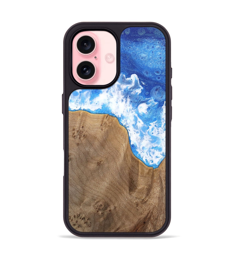 iPhone 16 Wood Phone Case - Wells (Coastal, 742109)