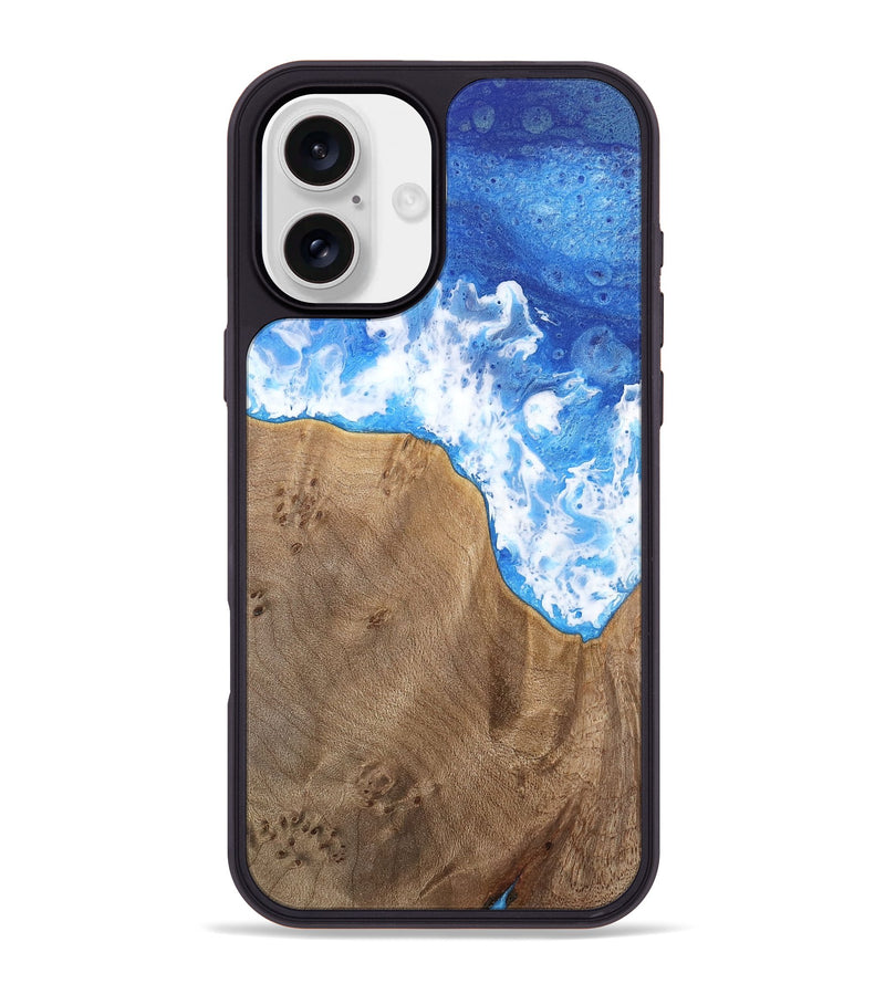 iPhone 16 Plus Wood Phone Case - Wells (Coastal, 742109)