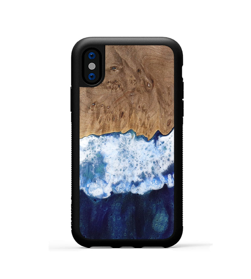 iPhone Xs Wood Phone Case - Emlynn (Coastal, 742111)