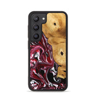 Galaxy S23 Wood Phone Case - Maryse (Red, 742184)