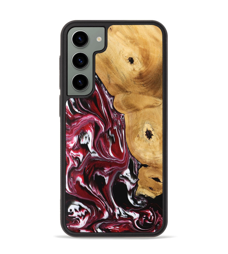 Galaxy S23 Plus Wood Phone Case - Maryse (Red, 742184)