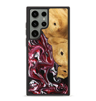 Galaxy S23 Ultra Wood Phone Case - Maryse (Red, 742184)