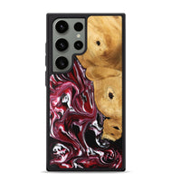 Galaxy S24 Ultra Wood Phone Case - Maryse (Red, 742184)