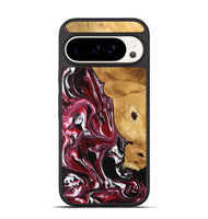 Pixel 9 Pro Wood Phone Case - Maryse (Red, 742184)