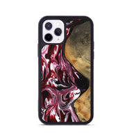 iPhone 11 Pro Wood Phone Case - Evvie (Red, 742190)