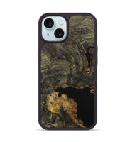 iPhone 15 Wood Phone Case - Aydan (Wood Burl, 742195)