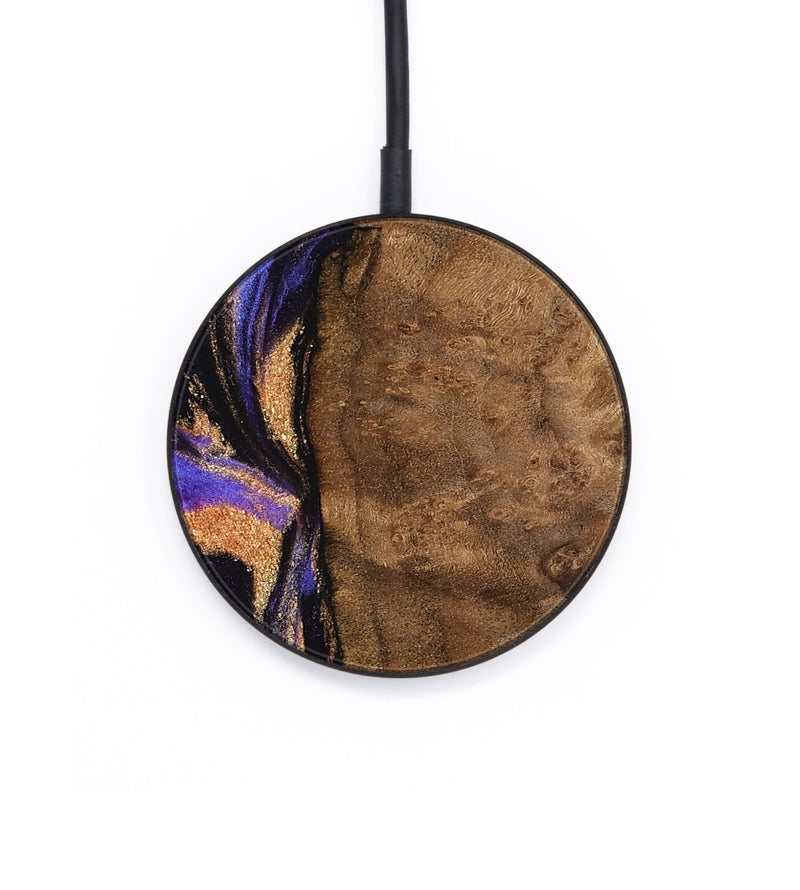 Circle Wood Wireless Charger - Oleesa (Purple, 742207)