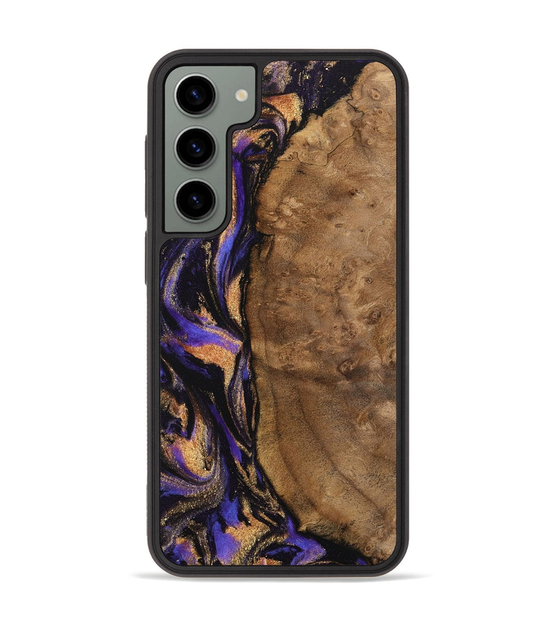 Galaxy S23 Plus Wood Phone Case - Oleesa (Purple, 742207)