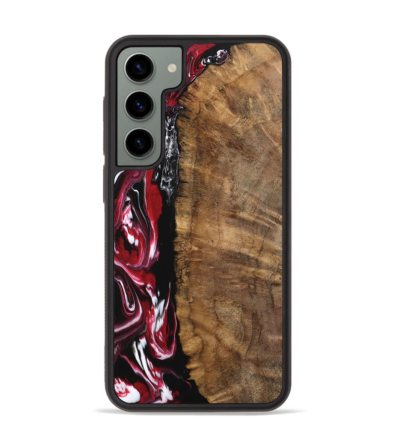 Galaxy S23 Plus Wood Phone Case - Elige (Red, 742214)