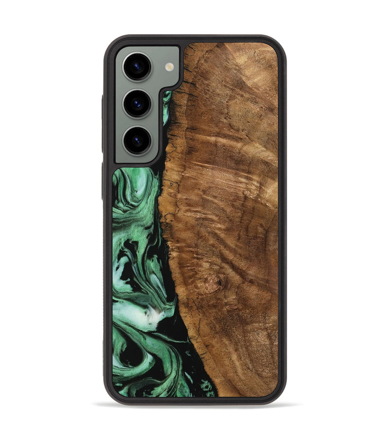 Galaxy S23 Plus Wood Phone Case - Namon (Green, 742216)