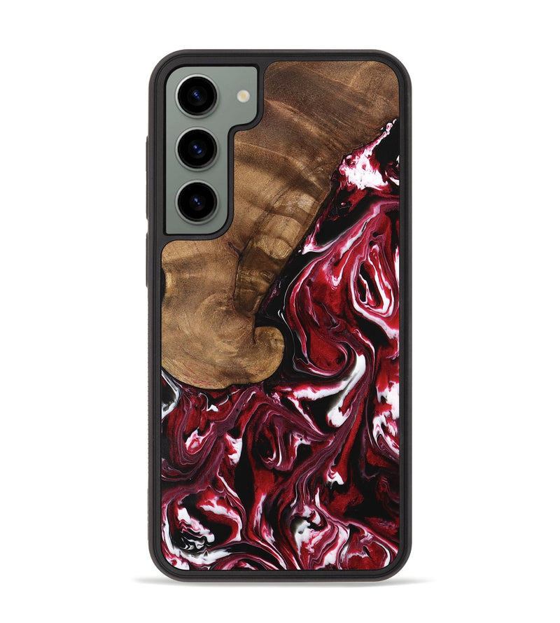 Galaxy S23 Plus Wood Phone Case - Lissa (Red, 742219)