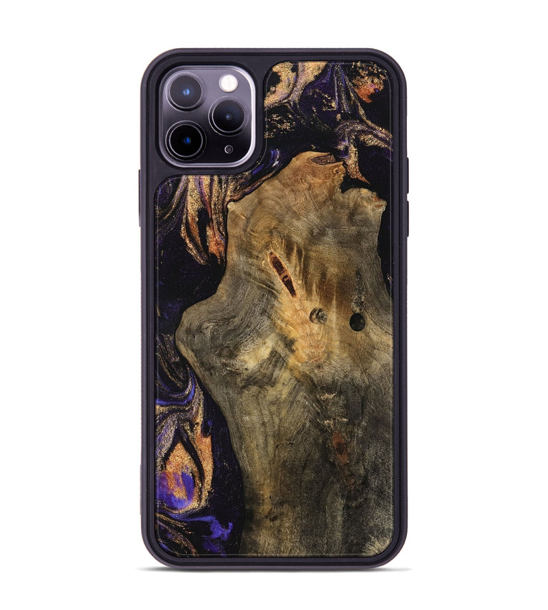 iPhone 11 Pro Max Wood Phone Case - Previn (Purple, 742223)