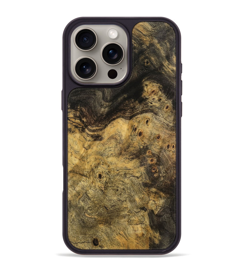 iPhone 16 Pro Max Wood Phone Case - Hanco (Wood Burl, 742226)