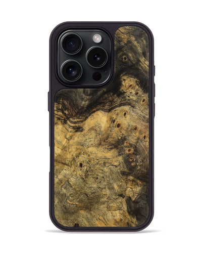 iPhone 16 Pro Wood Phone Case - Hanco (Wood Burl, 742226)