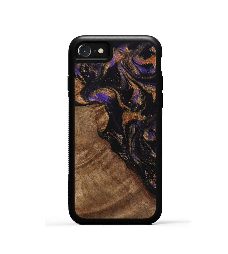 iPhone SE Wood Phone Case - Alese (Purple, 742230)