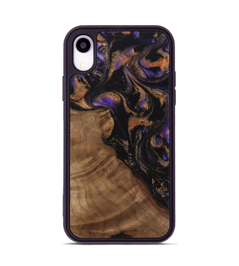 iPhone Xr Wood Phone Case - Alese (Purple, 742230)