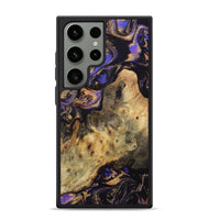 Galaxy S24 Ultra Wood Phone Case - Dung (Purple, 742233)