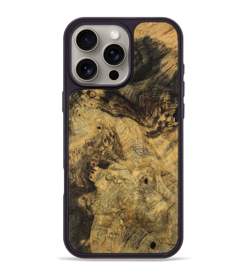 iPhone 16 Pro Max Wood Phone Case - Babette (Wood Burl, 742234)