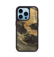 iPhone 14 Pro Wood Phone Case - Delsie (Wood Burl, 742236)