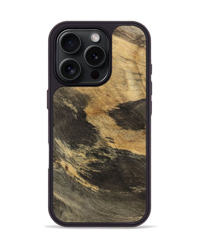 iPhone 16 Pro Wood Phone Case - Delsie (Wood Burl, 742236)