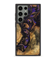 Galaxy S23 Ultra Wood Phone Case - Winfred (Purple, 742239)