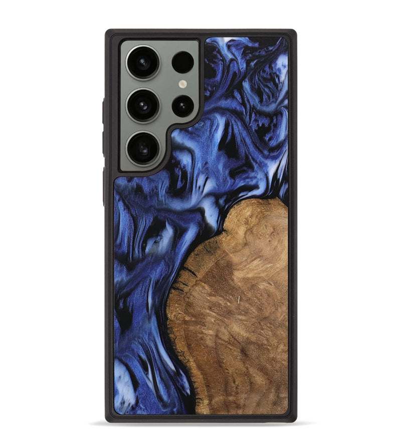 Galaxy S23 Ultra Wood Phone Case - Cassidy (Blue, 742245)