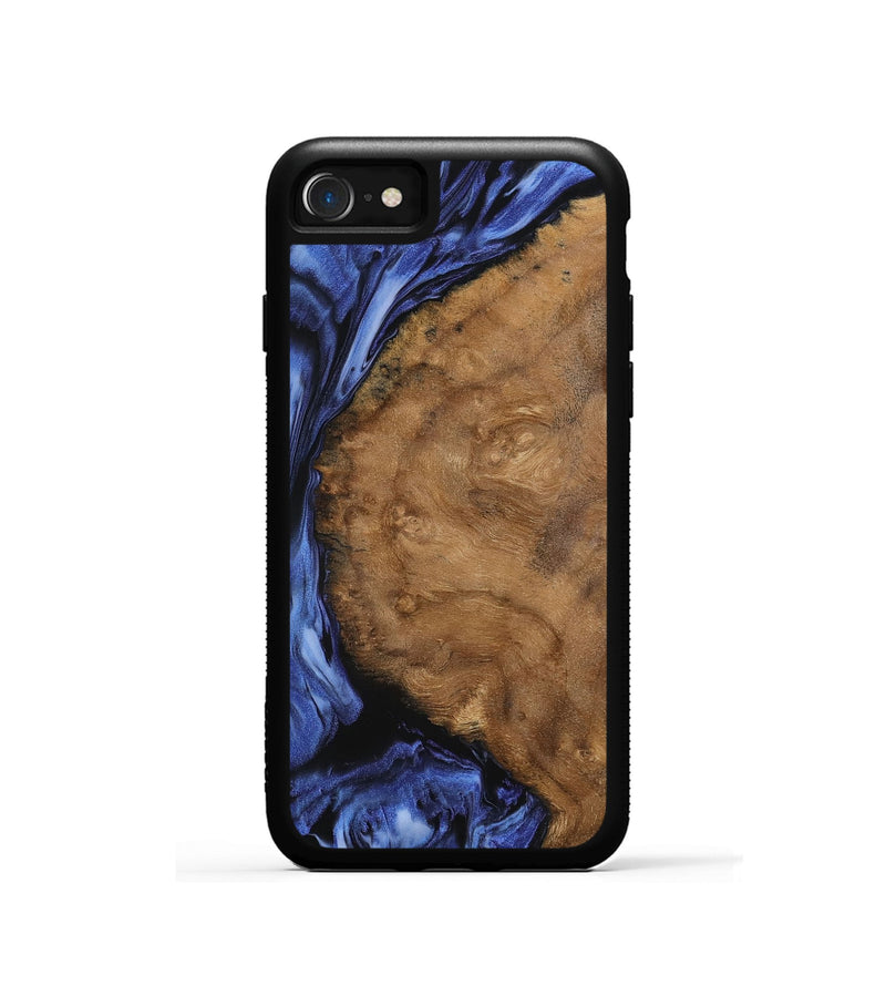 iPhone SE Wood Phone Case - Raina (Blue, 742247)