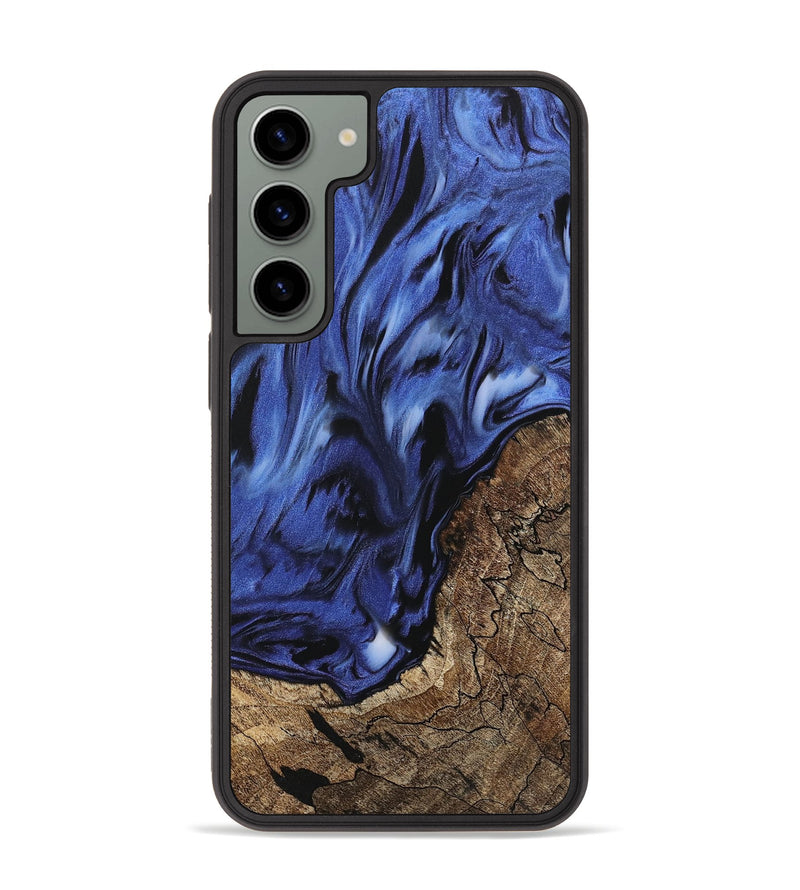 Galaxy S23 Plus Wood Phone Case - Janeka (Blue, 742249)