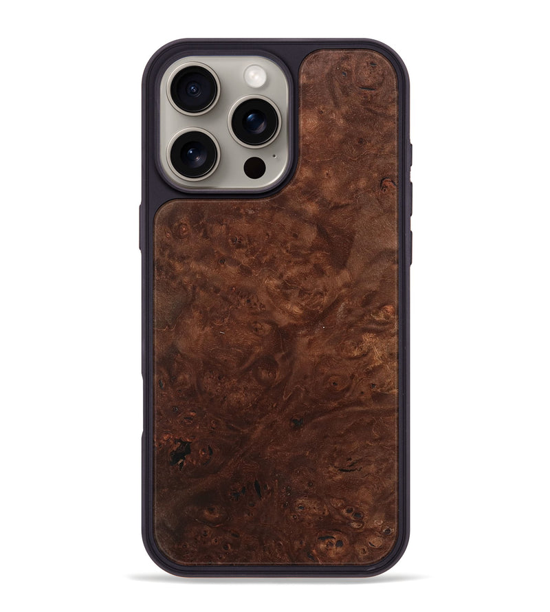 iPhone 16 Pro Max Wood Phone Case - Liping (Wood Burl, 742256)