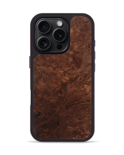 iPhone 16 Pro Wood Phone Case - Liping (Wood Burl, 742256)