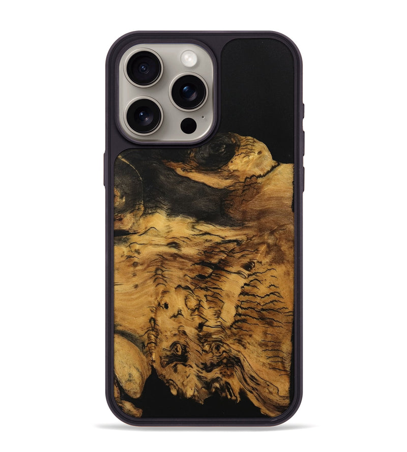 iPhone 15 Pro Max Wood Phone Case - Carlton (Wood Burl, 742257)