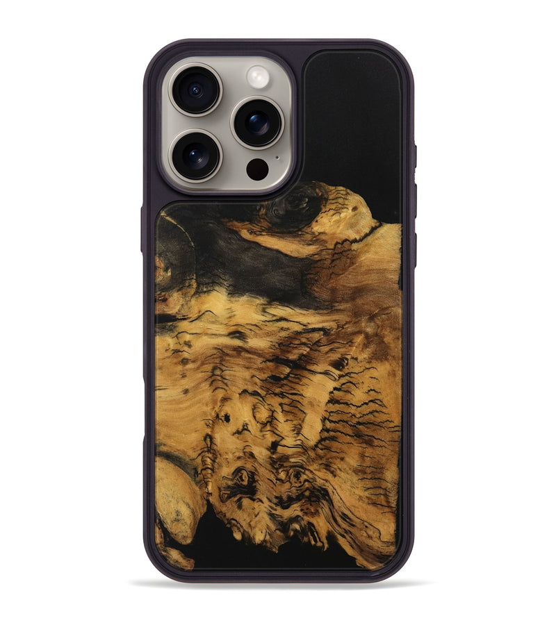 iPhone 16 Pro Max Wood Phone Case - Carlton (Wood Burl, 742257)