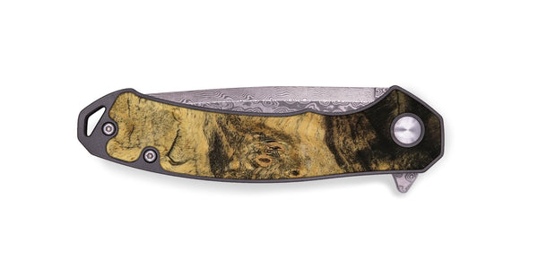 EDC Wood Pocket Knife - Treyvon (Wood Burl, 742270)