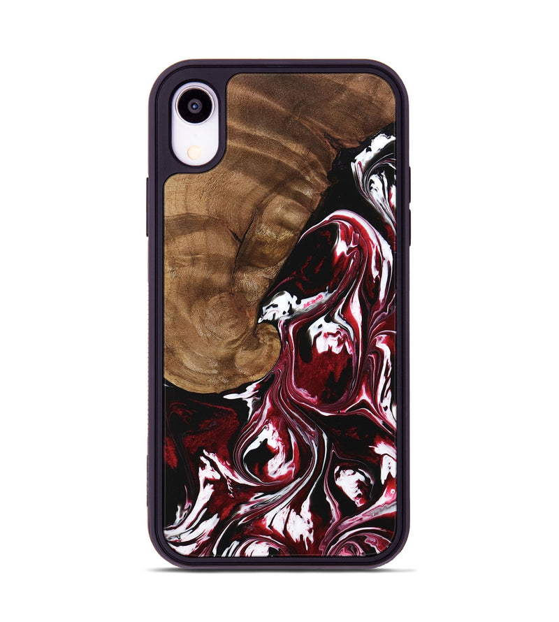 iPhone Xr Wood Phone Case - Erik (Red, 742274)