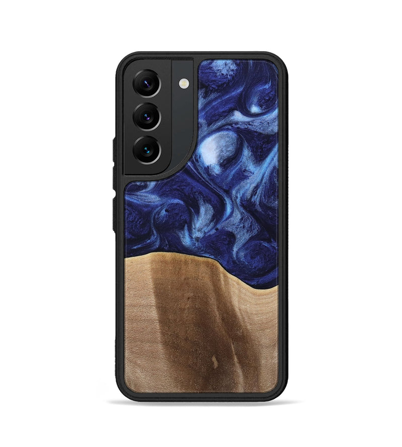 Galaxy S22 Wood Phone Case - Colter (Blue, 742279)