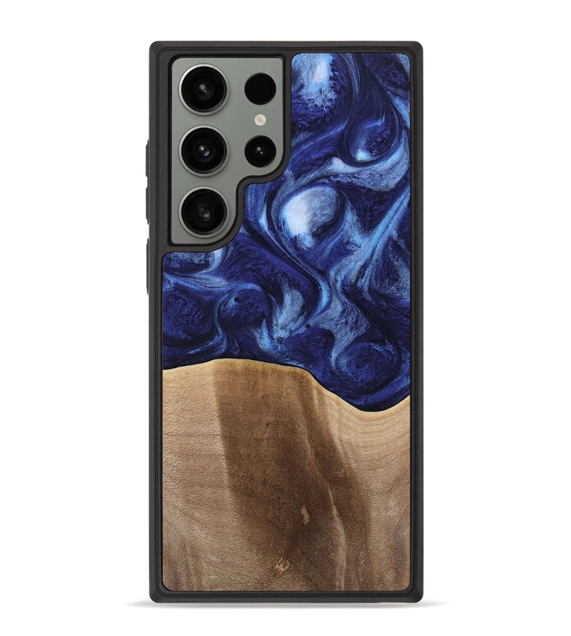 Galaxy S23 Ultra Wood Phone Case - Colter (Blue, 742279)