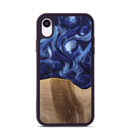 iPhone Xr Wood Phone Case - Colter (Blue, 742279)