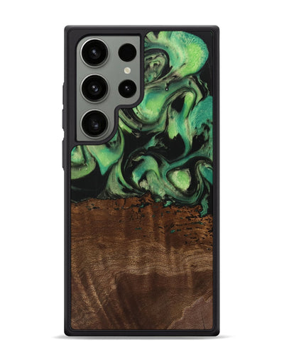 Galaxy S24 Ultra Wood Phone Case - Canute (Green, 742284)