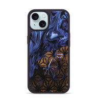 iPhone 15 Wood Phone Case - Riya (Pattern, 742289)