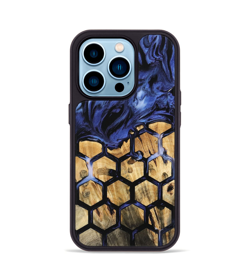 iPhone 14 Pro Wood Phone Case - Laurent (Pattern, 742294)