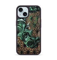 iPhone 15 Wood Phone Case - Terell (Pattern, 742295)