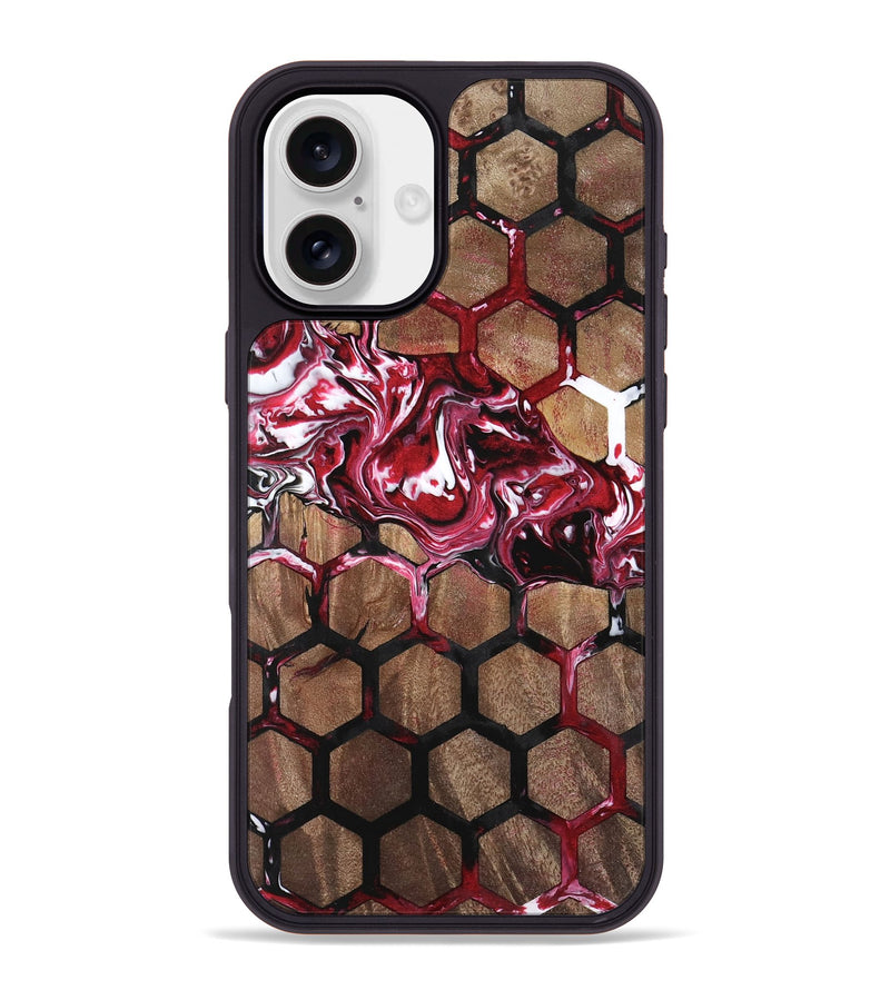 iPhone 16 Plus Wood Phone Case - Erling (Pattern, 742297)