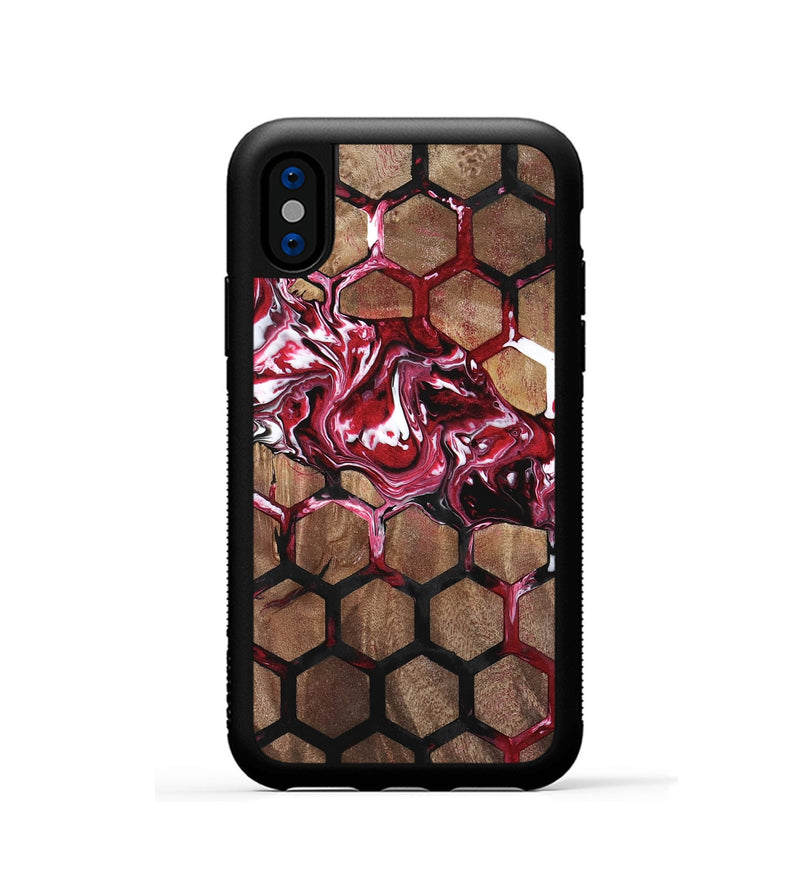 iPhone Xs Wood Phone Case - Erling (Pattern, 742297)