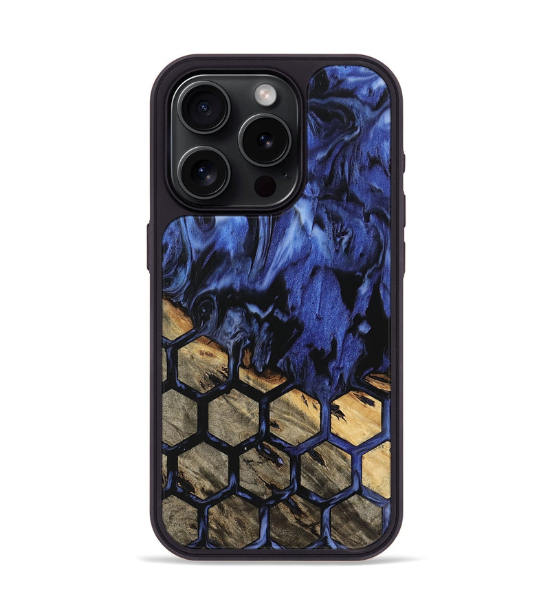 iPhone 15 Pro Wood Phone Case - Hyman (Pattern, 742299)