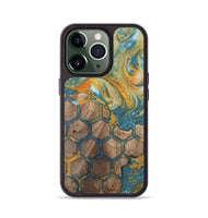 iPhone 13 Pro Wood Phone Case - Adeniyi (Pattern, 742301)